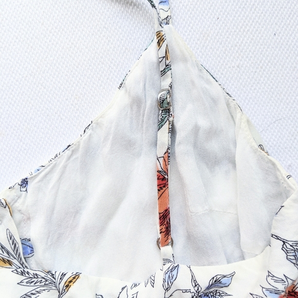 All In Favor Retro Floral Button up Midi Dress - Picture 3 of 7